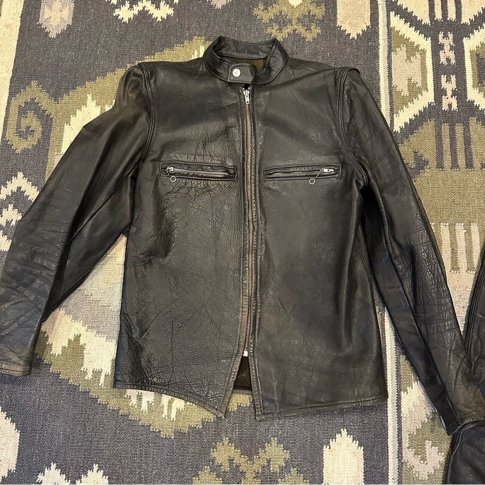Vtg Northeaster Flying Togs Beck Women’s Jacket and Pants Genuine Horsehide READ - Picture 3 of 14